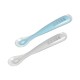 Beaba 1st Stage Silicone Spoons (set of 2) - Blue / Light Mist