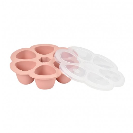 Beaba Silicone multiportions 6 x 90 ml - Pink