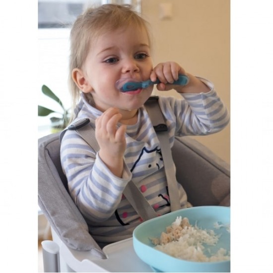 Beaba Silicone Suction Plate - Blue