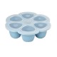 Beaba Silicone multiportions 6 x 90 ml - Blue
