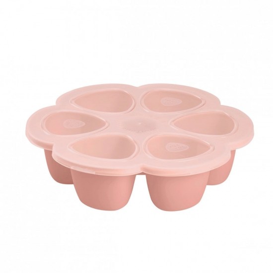 Beaba Silicone multiportions 6 x 90 ml - Pink