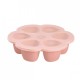 Beaba Silicone multiportions 6 x 90 ml - Pink