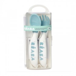Beaba 2nd Stage Training Fork and Spoon - Blue