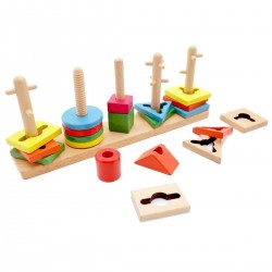 Montessori Geometric Column Combination