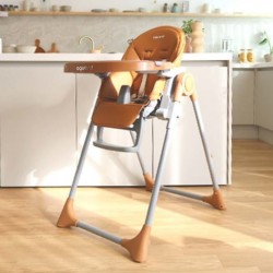 aguard 2.0 Tosby 7 Level Recline High Chair - Caramel