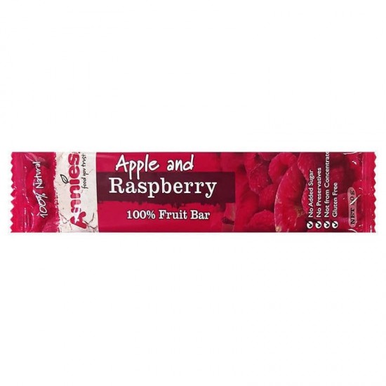 Annies Fruit Bar Apple & Raspberry 20g 