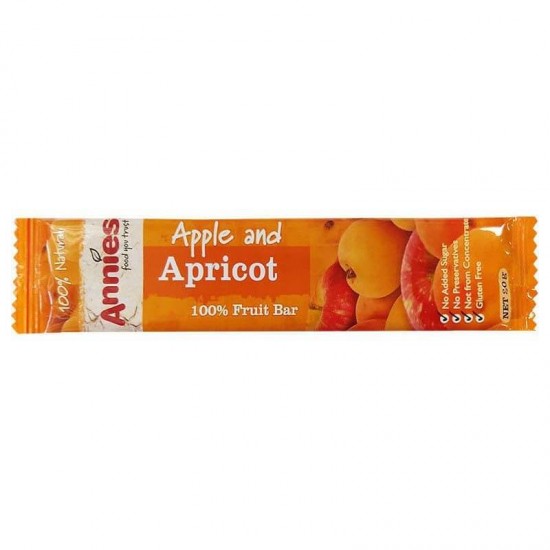 Annies Fruit Bar Apple & Apricot 20g 