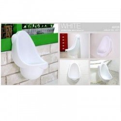 B@bi Portable Potty Toddler Boys Urinal (White)