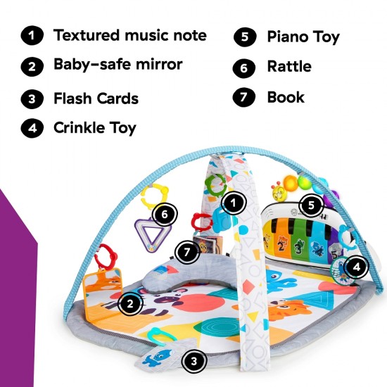Baby Einstein 4-in-1 Kickin' Tunes Music Play Gym