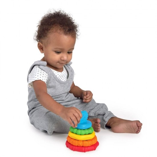Baby Einstein Multi-Textured Stack & Teether 