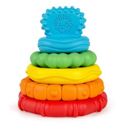 Baby Einstein Multi-Textured Stack & Teether 