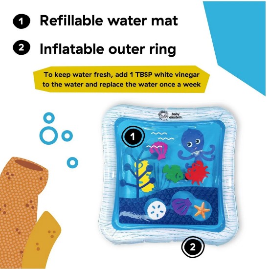 Baby Einstein Opus'S Ocean Of Discovery Tummy Time Water Mat