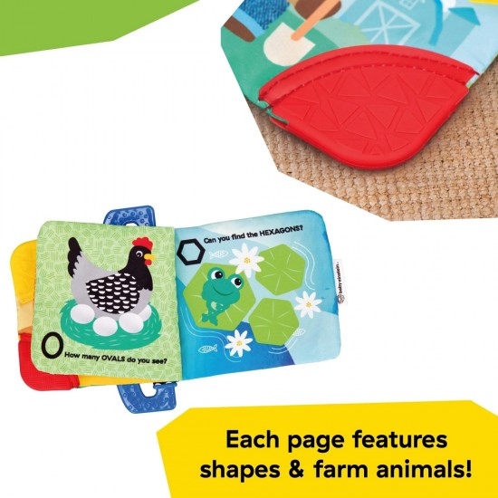 Baby Einstein Teether Book - Shapes At the Farm 