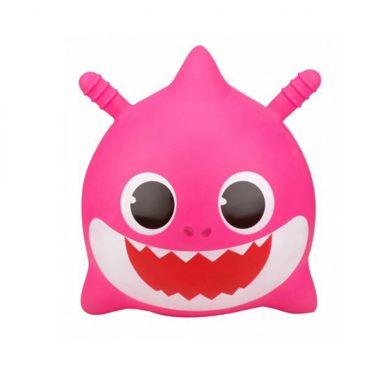 Pinkfong Baby Shark Inflatable Jumper Ride On - Pink