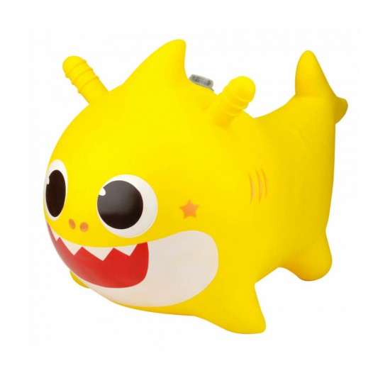 Pinkfong Baby Shark Inflatable Jumper Ride On - Yellow