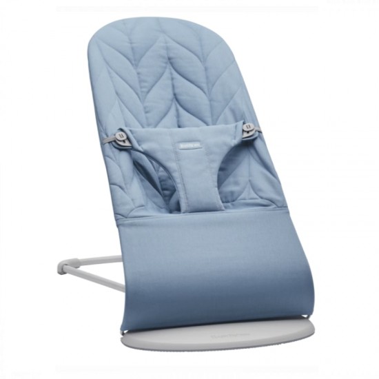 Babybjorn Bouncer Bliss Cotton - Blue Petal Quilt