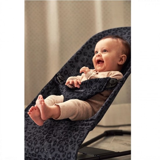 Babybjorn Bouncer Bliss Mesh - Anthracite/Leopard