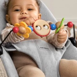 Babybjorn Wooden Toy for Bouncer- Googly eyes