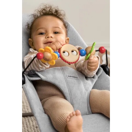 Babybjorn Wooden Toy for Bouncer- Googly eyes