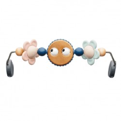 Babybjorn Wooden Toy for Bouncer- Googly eyes Pastel