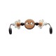Babybjorn Wooden Toy for Bouncer- Googly eyes Black & White