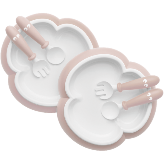 Babybjorn Baby Plate, Spoon and Fork , 2 sets