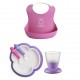 Babybjorn Baby Feeding Gift Set - Purple / Pink