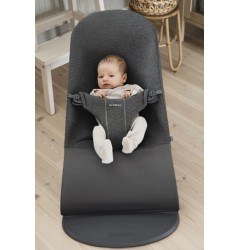 Babybjorn Bouncer Bliss 3D Jersey - Charcoal Grey