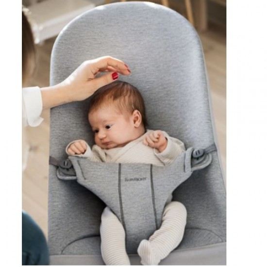 Babybjorn Bouncer Bliss 3D Jersey - Light Grey