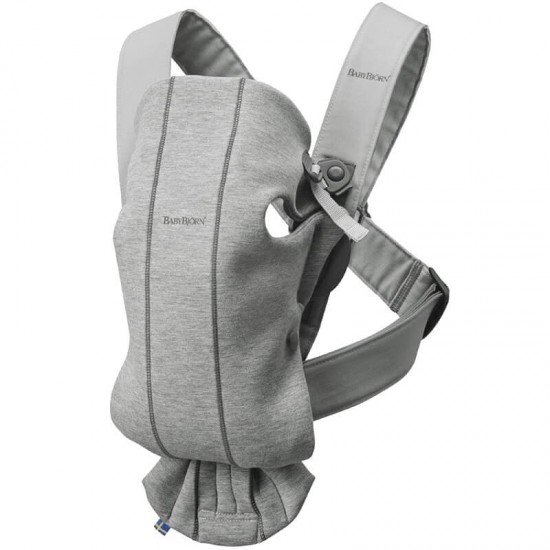 Babybjorn Carrier Mini - Light Grey 3D Jersey