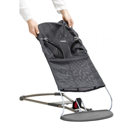 Babybjorn Extra Fabric Seat for Bouncer Bliss - Anthracite Mesh