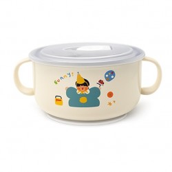 Babymate Stainless Steel Sealed Bowl - Boy