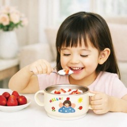 Babymate Stainless Steel Sealed Bowl - Girl