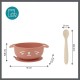 Babymoov Tast'Isy 2-Piece Silicone Bowl & Spoon Weaning Set