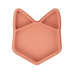 Babymoov Eat's Isy Silicone Suction Animal Plate - Fox