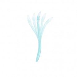 Babymoov 1st Age Silicon Spoon - Azur