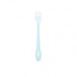 Babymoov 1st Age Silicon Spoon - Azur