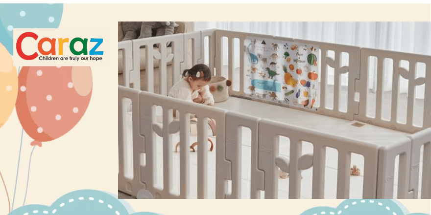 Caraz play room and playmat