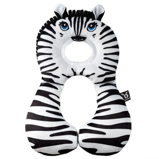 BenBat Travel Friends Headrest - Zebra (1 - 4 years)