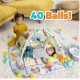 Bright Starts 5-in-1 Baby Activity Gym & Ball Pit, Totally Tropical