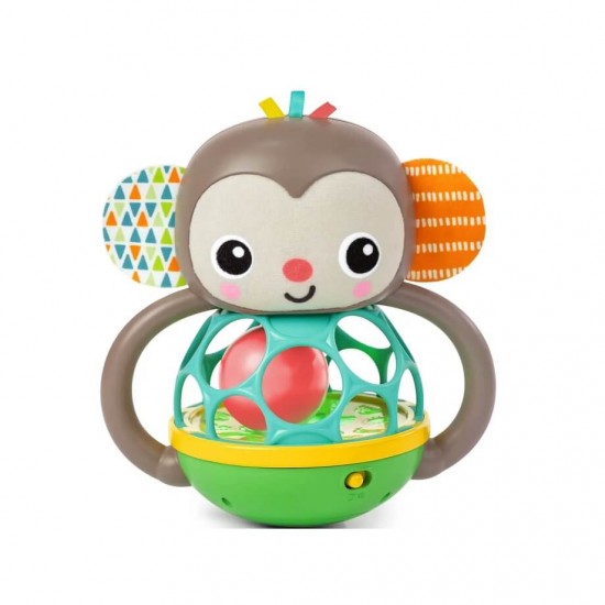 Bright Starts Grab & Giggle Monkey Multi-Sensory Toy