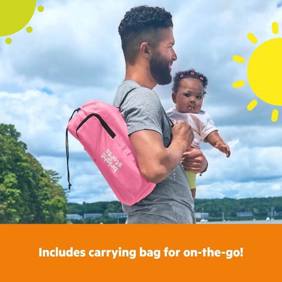 Bright Starts Pop N Sit Portable Booster Seat - Pink