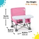 Bright Starts Pop N Sit Portable Booster Seat - Pink