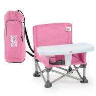 Bright Starts Pop N Sit Portable Booster Seat - Pink