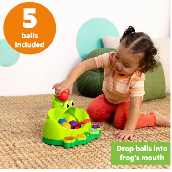 Bright Starts Poppin' Ball Frog Ball Play Toy