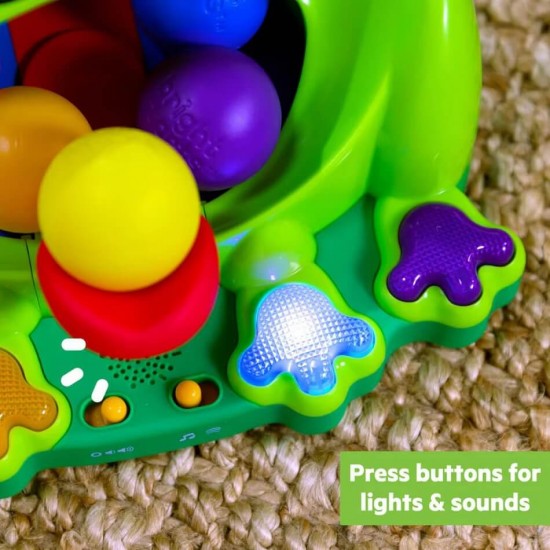 Bright Starts Poppin' Ball Frog Ball Play Toy