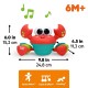 Bright Starts Rockin Crawling Crab - Red
