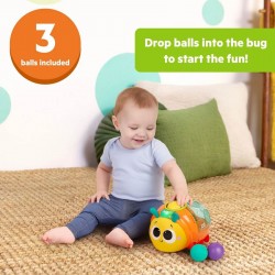 Bright Starts Spin n Chase Bug Ball Popper Toy