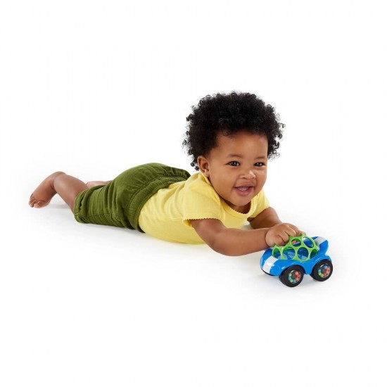 Bright Starts Oball Rattle and Roll - Blue