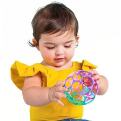 Bright Starts Oball Classic Easy-Grasp ball Pink/Purple